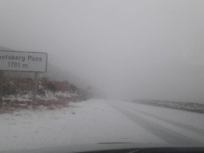 Климатът полудя! Сняг заваля в Южна Африка