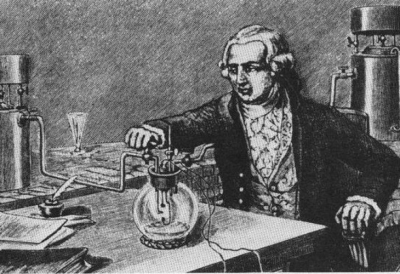 На 25 юни 1783 г. откриват, че водата е съединение на водород и кислород