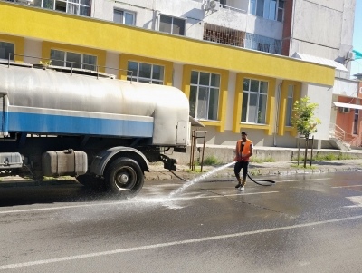 График за миене на улици в Бургас през юли, включва и вътрешнокварталните пространства 