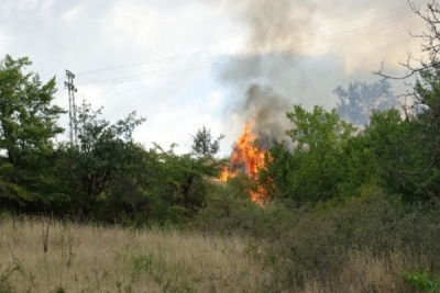 Екстремален индекс за пожароопасност в Бургаска област