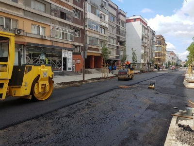 Завършва ремонтът на ул. Св.Св. Кирил и Методий