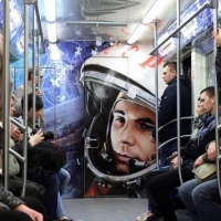В Москва пуснаха метро с Гагарин по случай 12 април