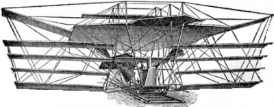На 18 юни 1894 г. в Англия се издигна самолет с парен двигател