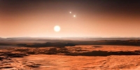 НАСА: Има планета, на която може да гледате троен залез