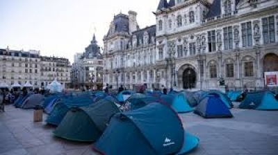 Франция разчисти поредния мигрантски лагер