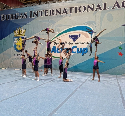 Над 300 акробати ще вземат участие в международния турнир по акробатика Burgas International Acro Cup 
